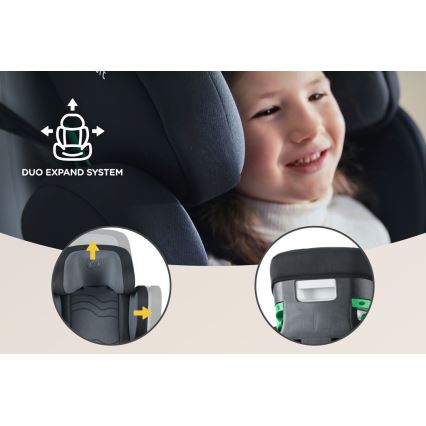 KINDERKRAFT SELECT - Car seat XPAND 2 i-Size (100-150cm) Premium Graphite black