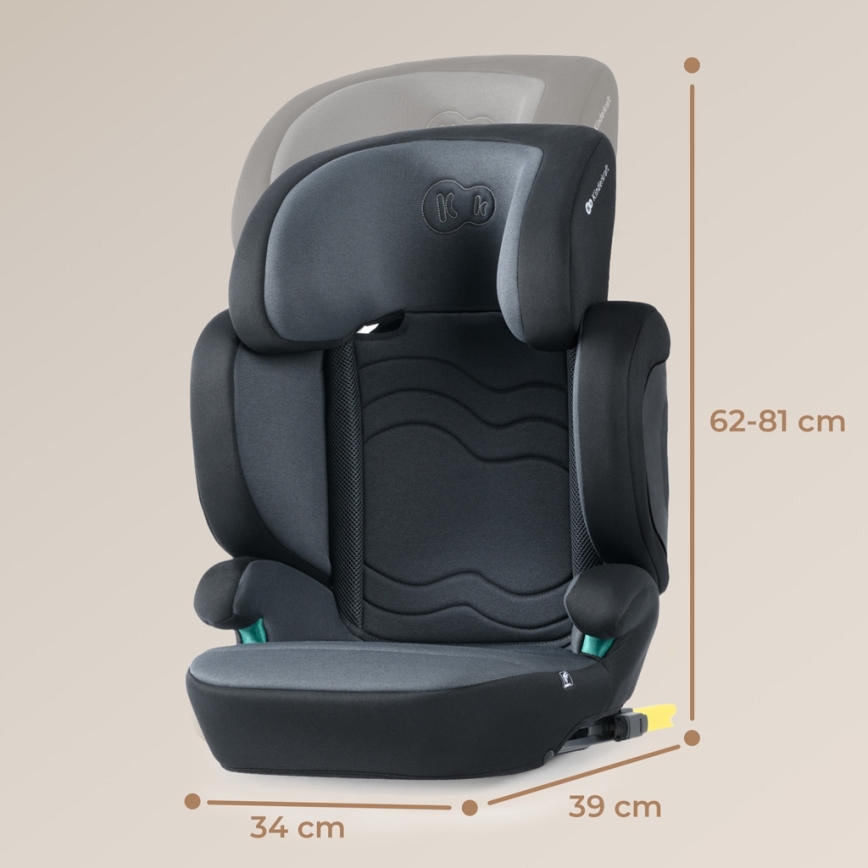 KINDERKRAFT SELECT - Car seat XPAND 2 i-Size (100-150cm) Premium Graphite black