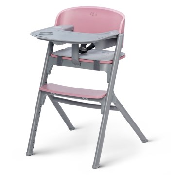 KINDERKRAFT SELECT - Children's 3-in-1 high chair LIVY Premium Aster pink