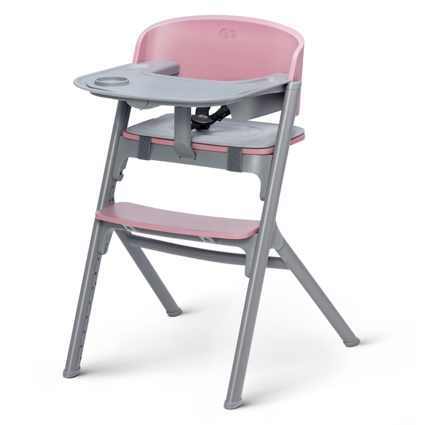 KINDERKRAFT SELECT - Children's dining chair 3in1 LIVY Premium Aster pink