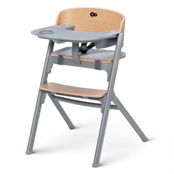 KINDERKRAFT SELECT - Children's dining chair 3in1 LIVY Premium oak