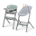 KINDERKRAFT SELECT - Children's dining chair 3in1 LIVY Premium Olive green + lounger CALMEE