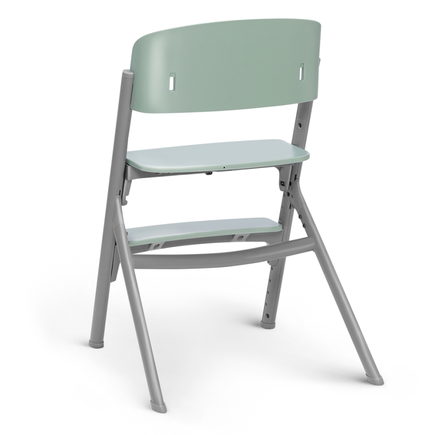 KINDERKRAFT SELECT - Children's dining chair 3in1 LIVY Premium Olive green + lounger CALMEE