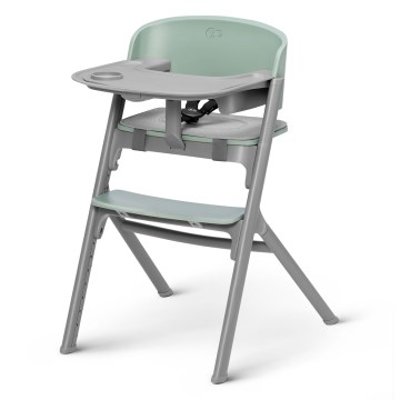 KINDERKRAFT SELECT - Children's high chair 3-in-1 LIVY Premium Olive green