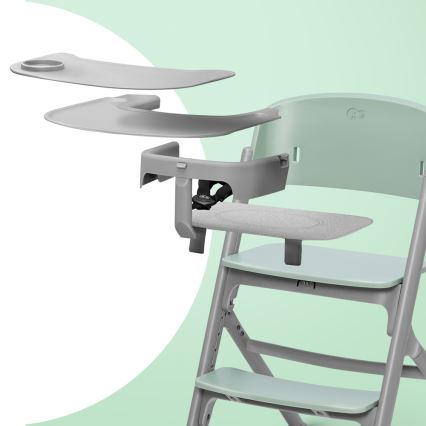 KINDERKRAFT SELECT - Children's high chair 3-in-1 LIVY Premium Olive green