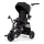 KINDERKRAFT SELECT - Children's tricycle 5in1 EASYTWIST Premium black
