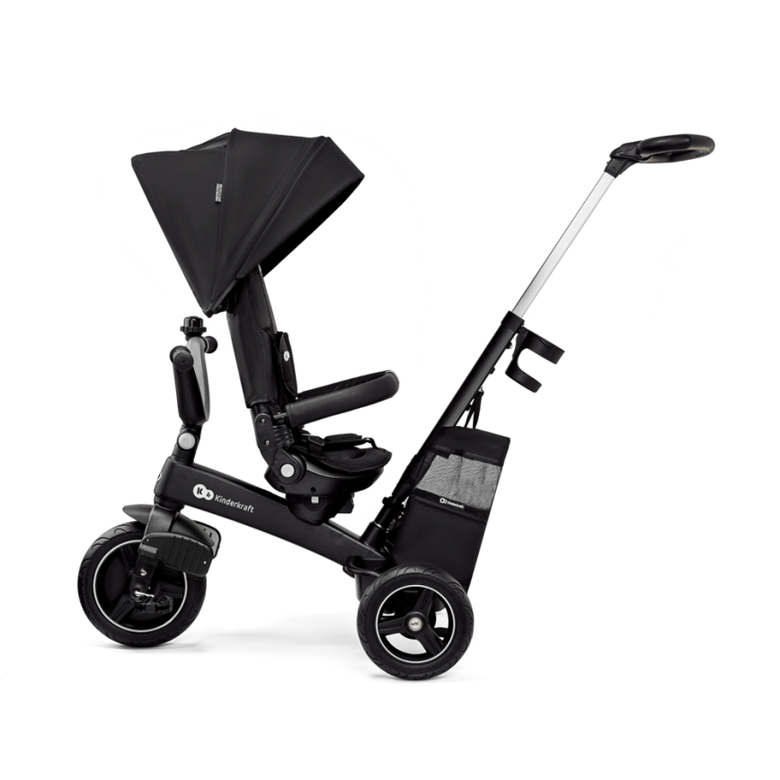 KINDERKRAFT SELECT - Children's tricycle 5in1 EASYTWIST Premium black