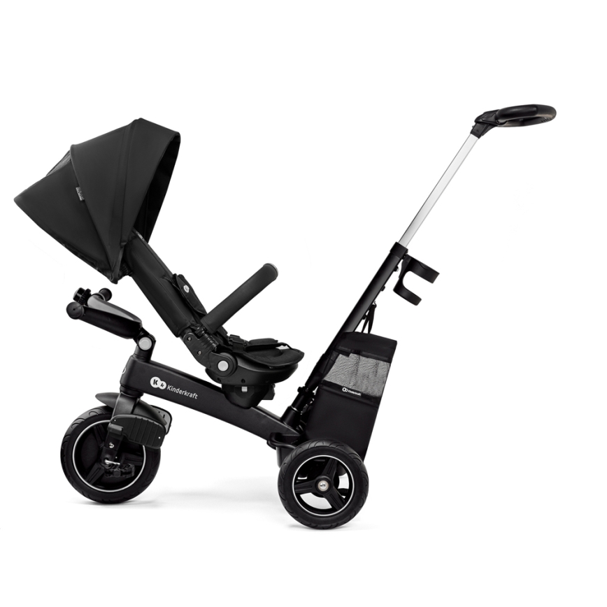 KINDERKRAFT SELECT - Children's tricycle 5in1 EASYTWIST Premium black