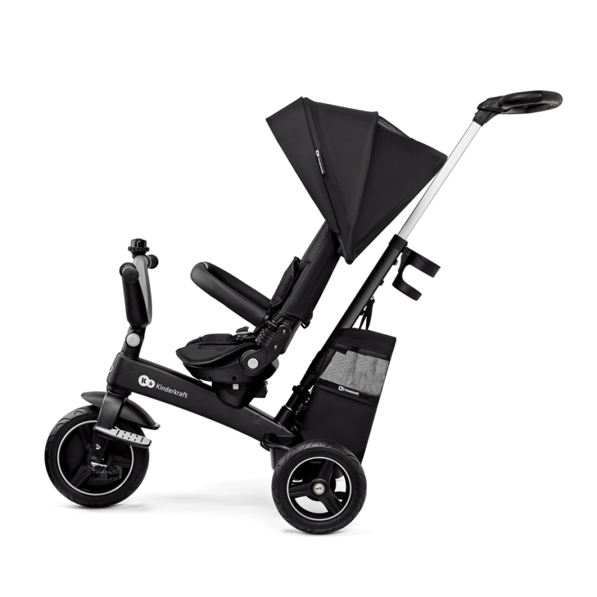 KINDERKRAFT SELECT - Children's tricycle 5in1 EASYTWIST Premium black