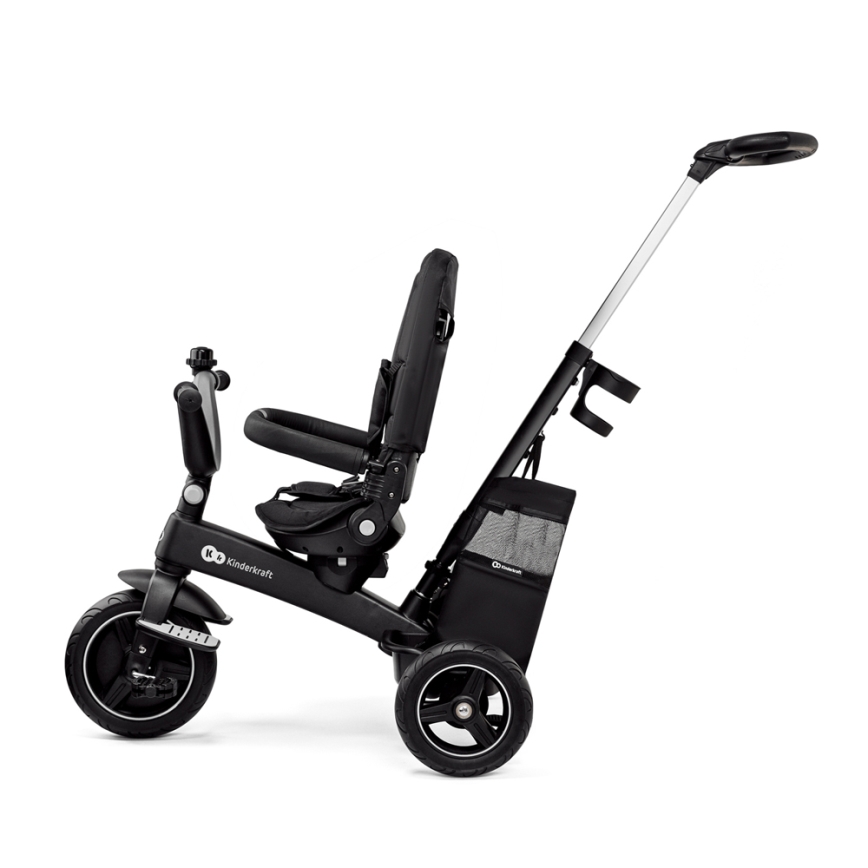 KINDERKRAFT SELECT - Children's tricycle 5in1 EASYTWIST Premium black