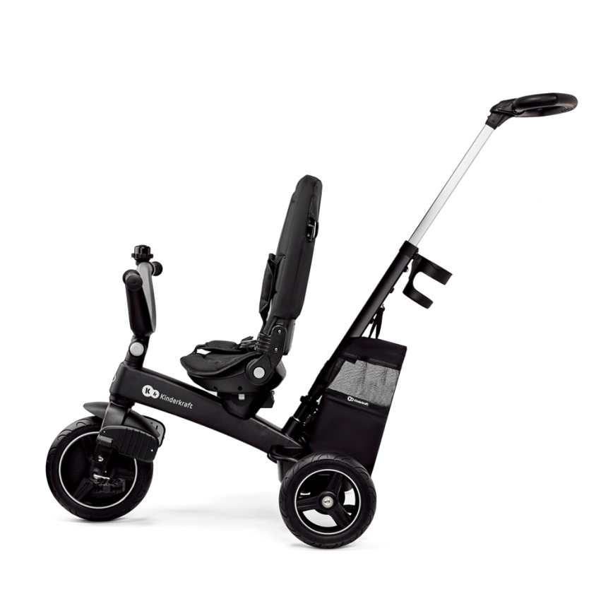 KINDERKRAFT SELECT - Children's tricycle 5in1 EASYTWIST Premium black