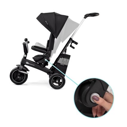KINDERKRAFT SELECT - Children's tricycle 5in1 EASYTWIST Premium black