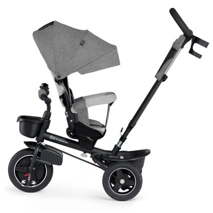 KINDERKRAFT - Children's tricycle 5in1 SPINSTEP grey