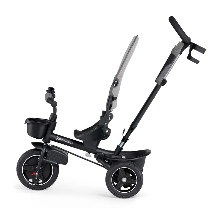 KINDERKRAFT - Children's tricycle 5in1 SPINSTEP grey