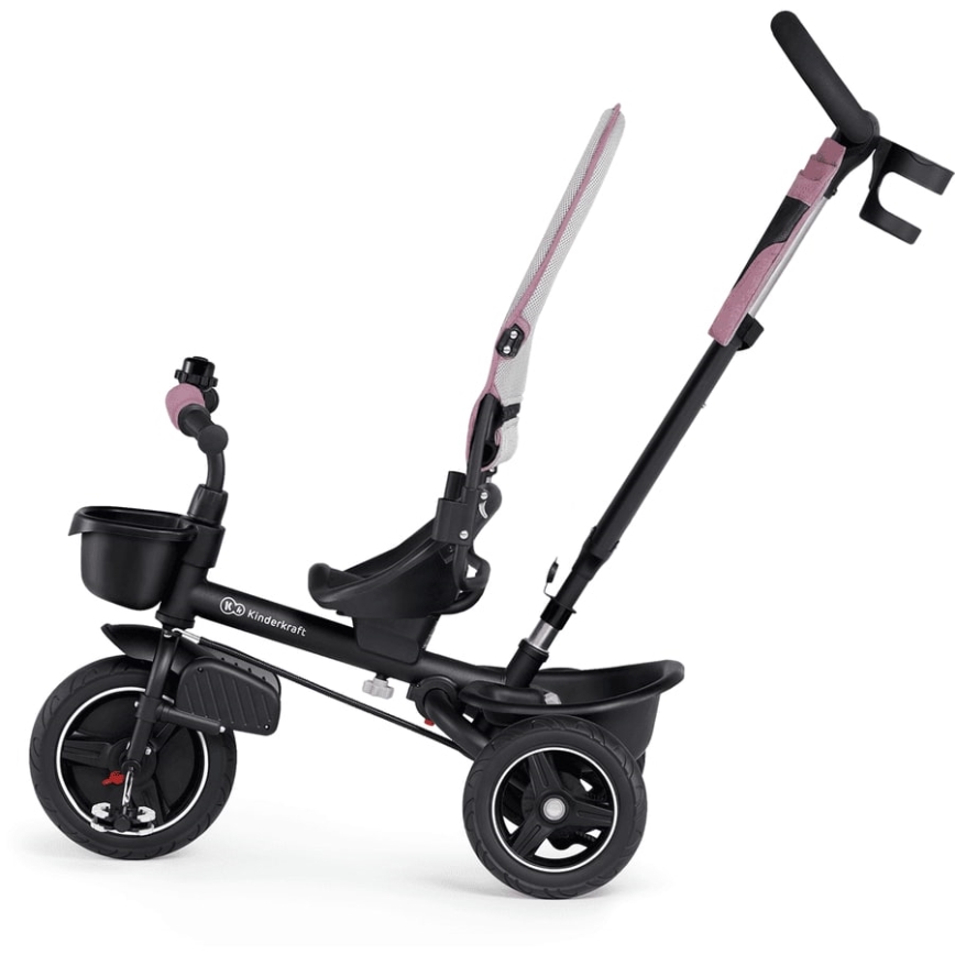 KINDERKRAFT - Children's tricycle 5in1 SPINSTEP pink