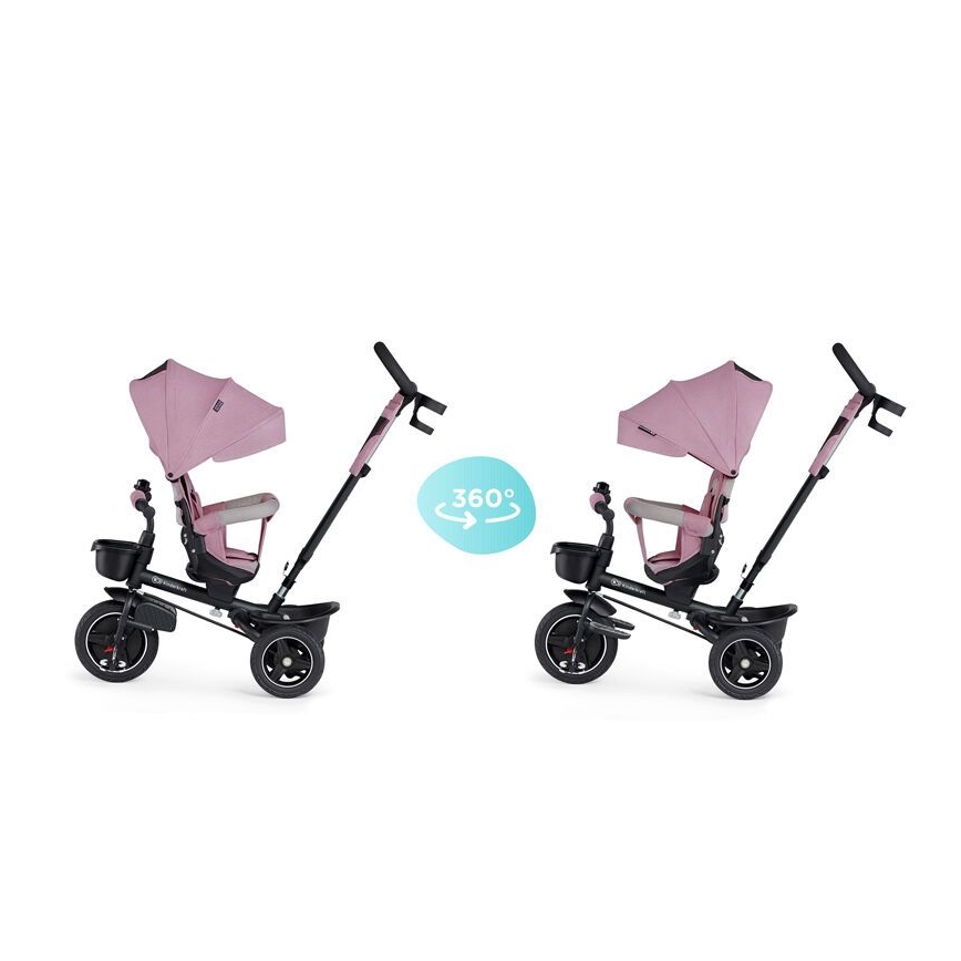 KINDERKRAFT - Children's tricycle 5in1 SPINSTEP pink