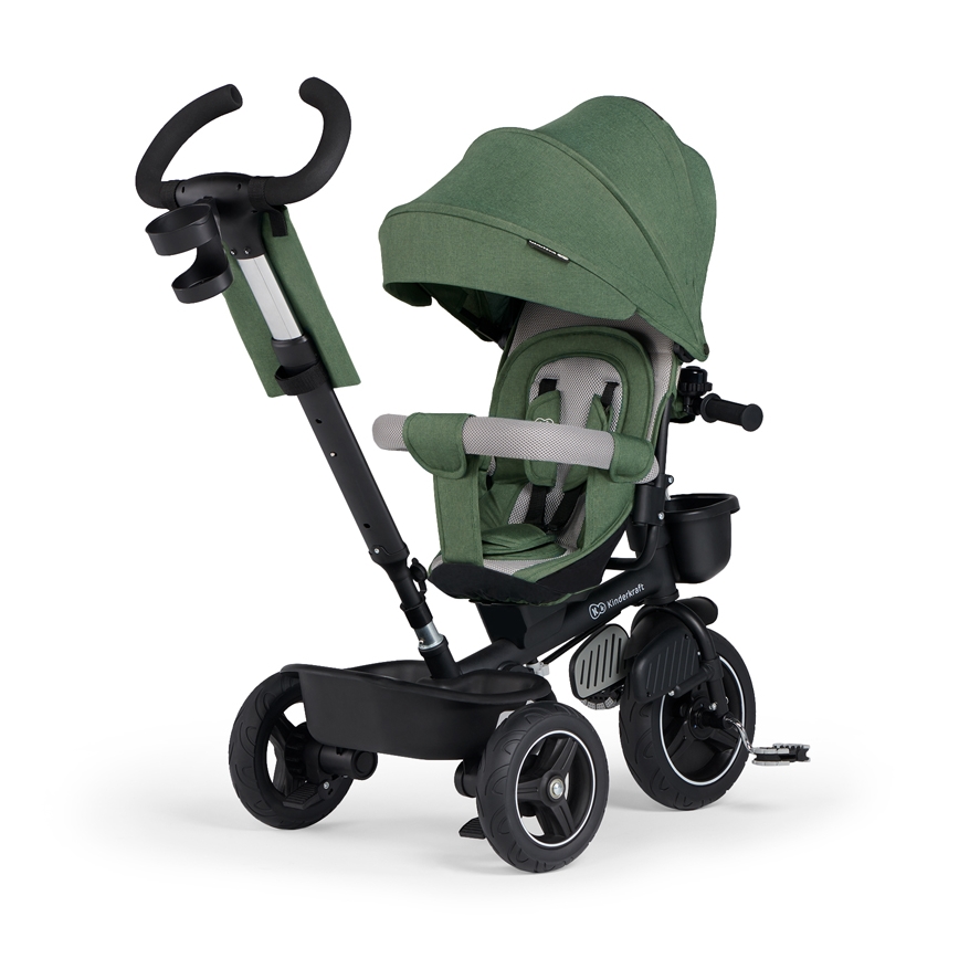 KINDERKRAFT SELECT - Children's tricycle SPINSTEP Premium green