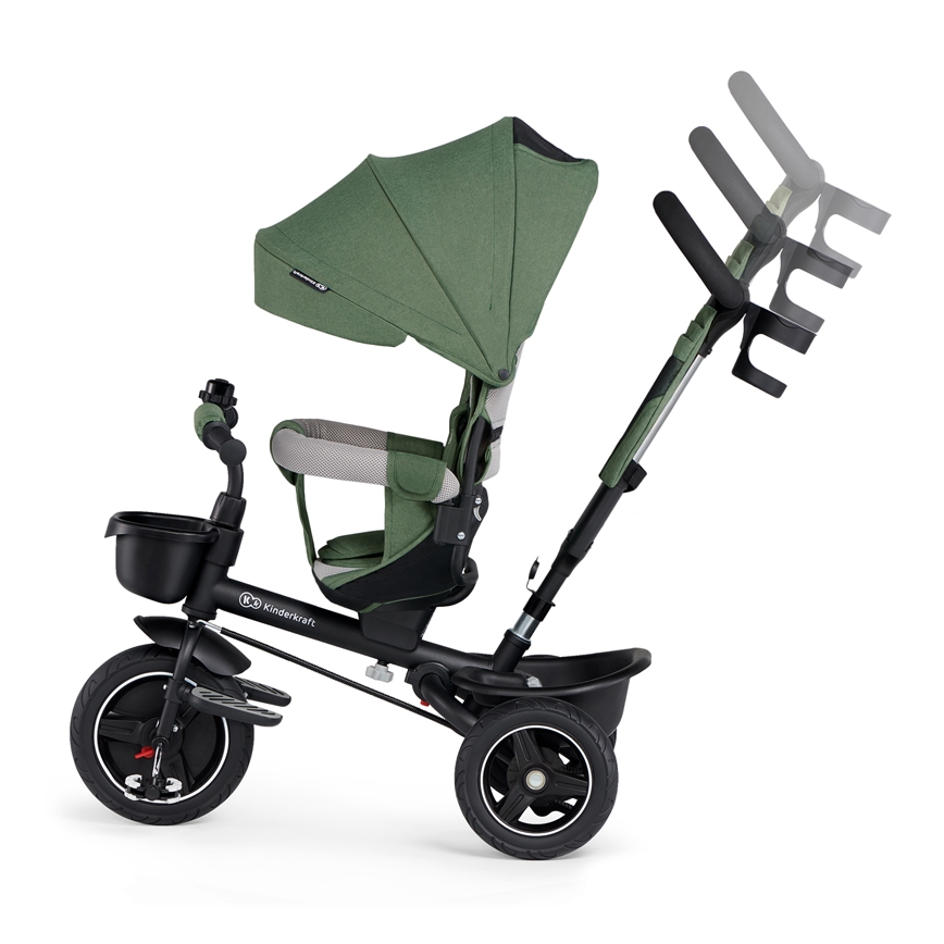 KINDERKRAFT SELECT - Children's tricycle SPINSTEP Premium green