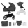 KINDERKRAFT SELECT - Combination stroller 2in1 YOXI Moonlight grey