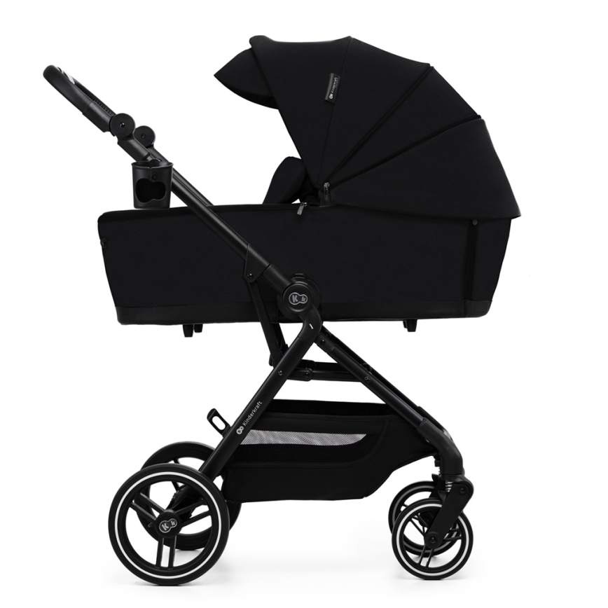 KINDERKRAFT SELECT - Combination stroller 2in1 YOXI Pure black