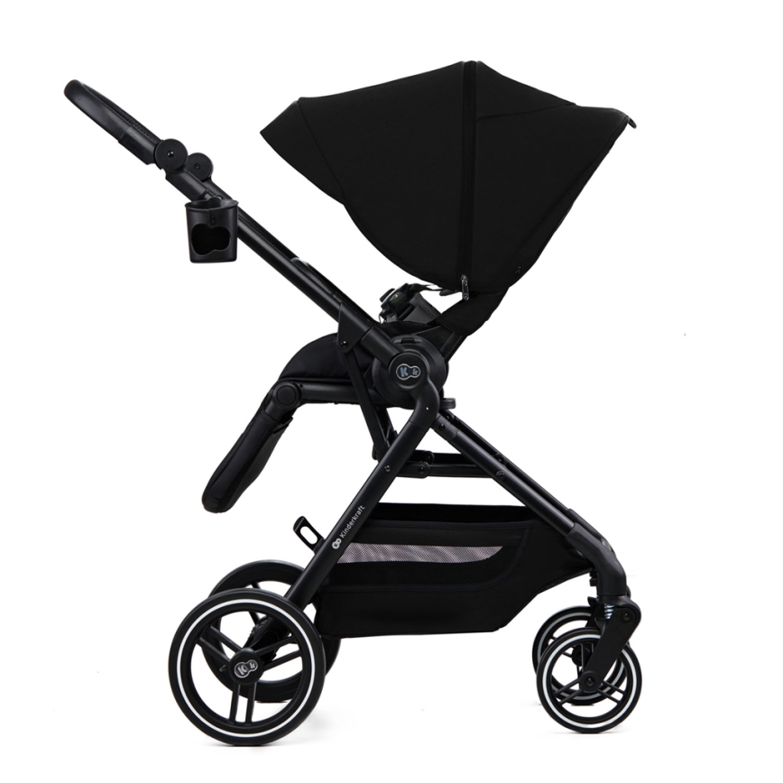 KINDERKRAFT SELECT - Combination stroller 2in1 YOXI Pure black