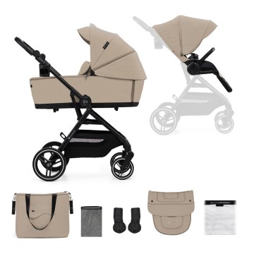KINDERKRAFT SELECT - Combination stroller 2in1 YOXI Sand beige