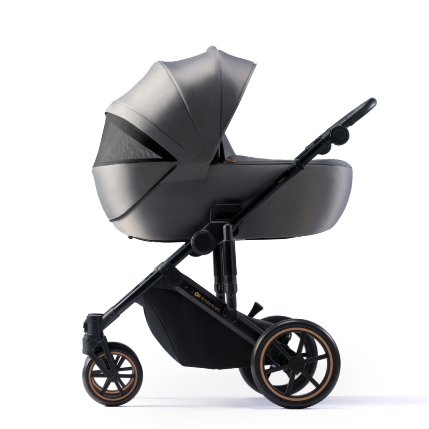 KINDERKRAFT SELECT - Combination stroller 3in1 PRIME 2 Premium Shadow grey + car seat