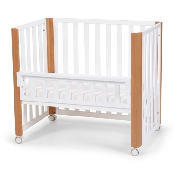 KINDERKRAFT SELECT - KOYA 4-in-1 Premium Baby Crib, Beech/Pine
