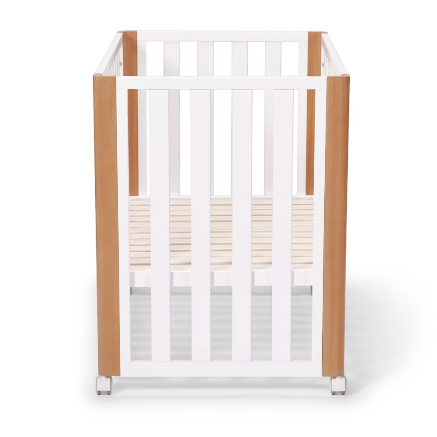 KINDERKRAFT SELECT - KOYA 4-in-1 Premium Baby Crib, Beech/Pine