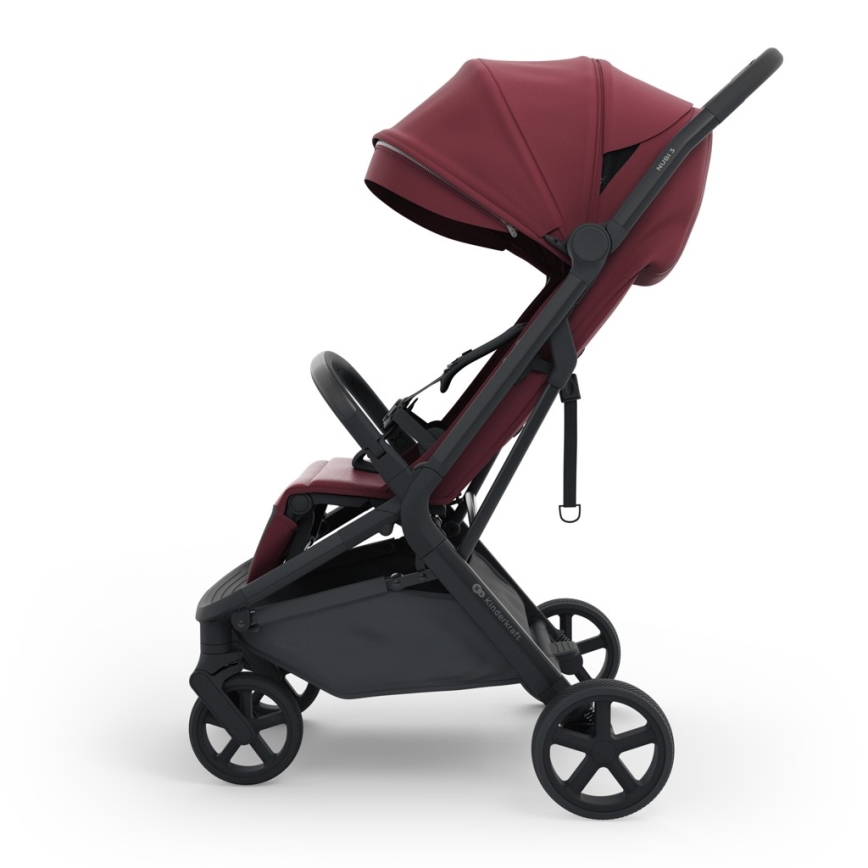 KINDERKRAFT SELECT - NUBI 3 Sport Stroller, Dark Ruby