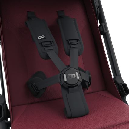 KINDERKRAFT SELECT - NUBI 3 Sport Stroller, Dark Ruby