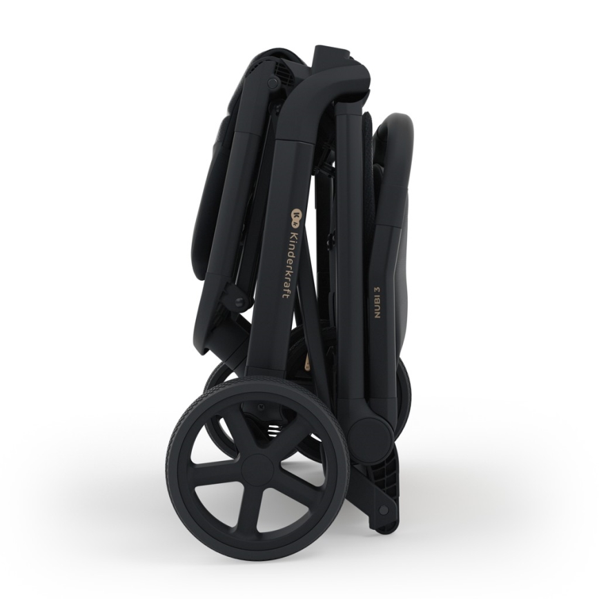 KINDERKRAFT SELECT - NUBI 3 Sport Stroller Midnight Black