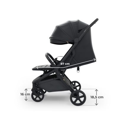 KINDERKRAFT SELECT - NUBI 3 Sport Stroller Midnight Black