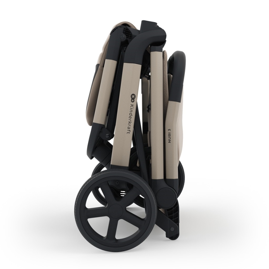 KINDERKRAFT SELECT - NUBI 3 Sport Stroller, Sand Beige