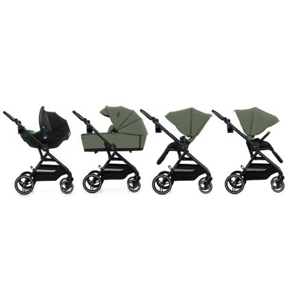 KINDERKRAFT SELECT - Stroller 2in1 YOXI Mystic green