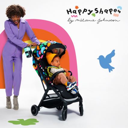 KINDERKRAFT SELECT - Stroller NUBI 2 Happy shapes
