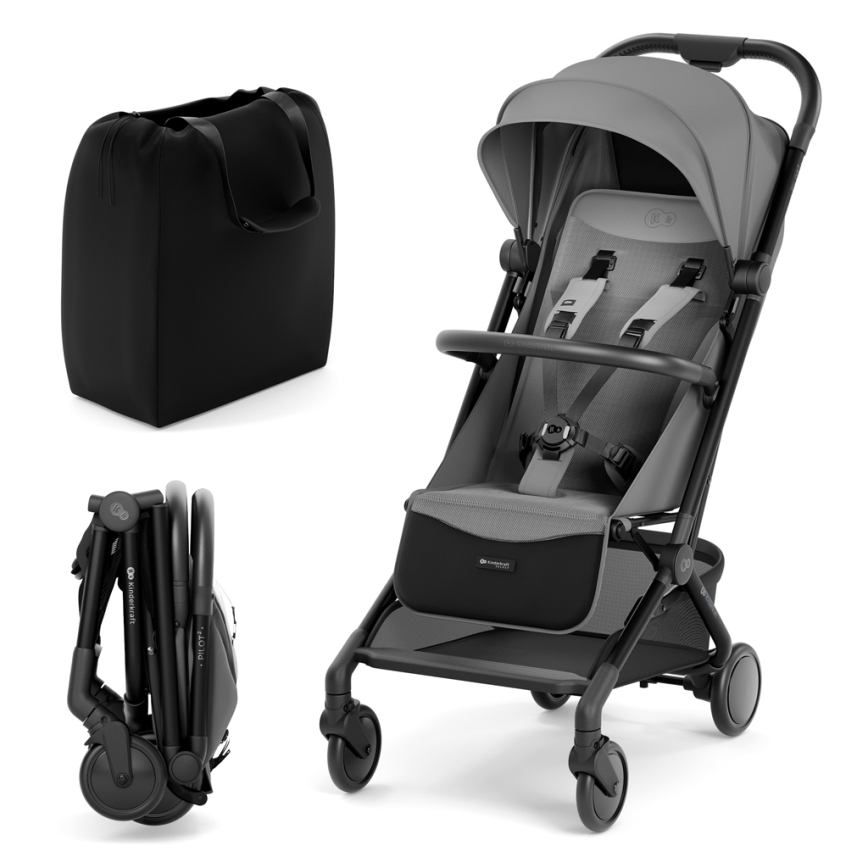 KINDERKRAFT SELECT - Stroller PILOT 2 grey