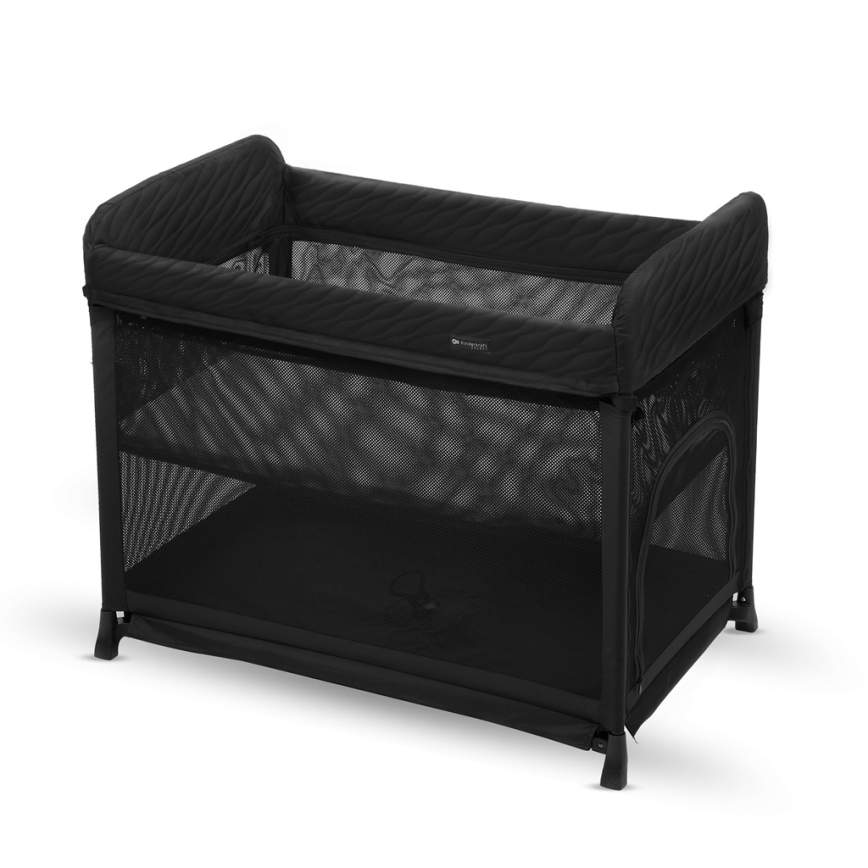 KINDERKRAFT SELECT - Travel crib MOON DREAM black