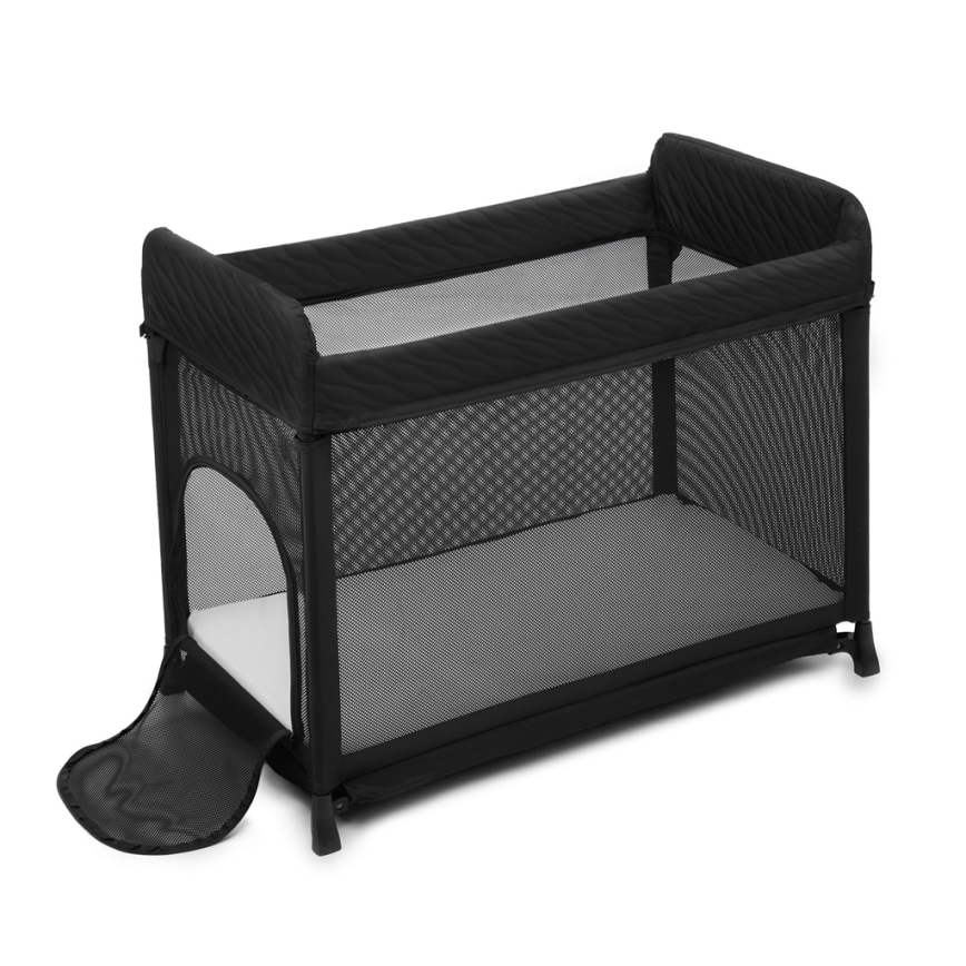 KINDERKRAFT SELECT - Travel crib MOON DREAM black