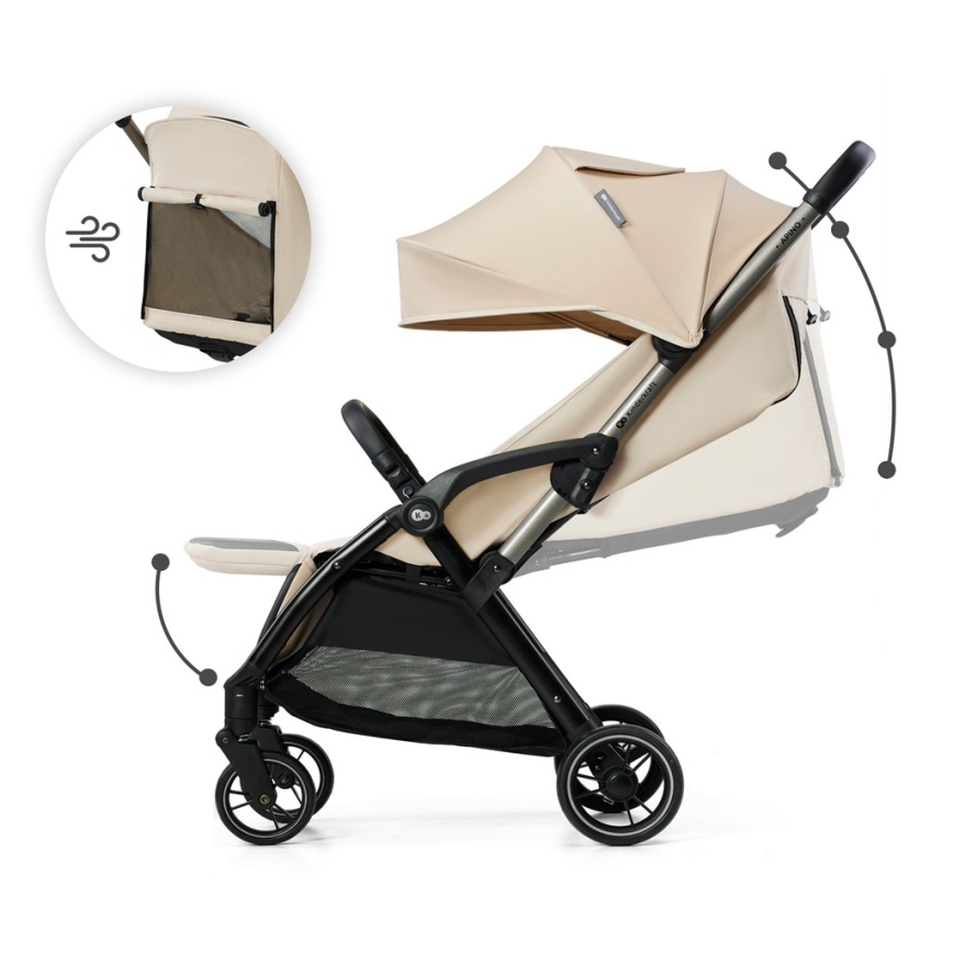 KINDERKRAFT - Stroller APINO beige