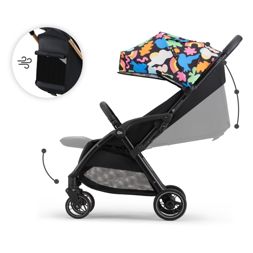 KINDERKRAFT - Stroller APINO colorful