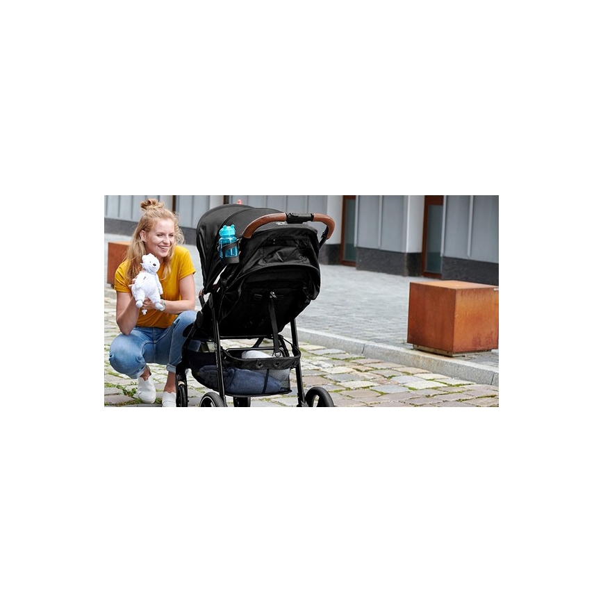 KINDERKRAFT - Stroller GRANDE PLUS black
