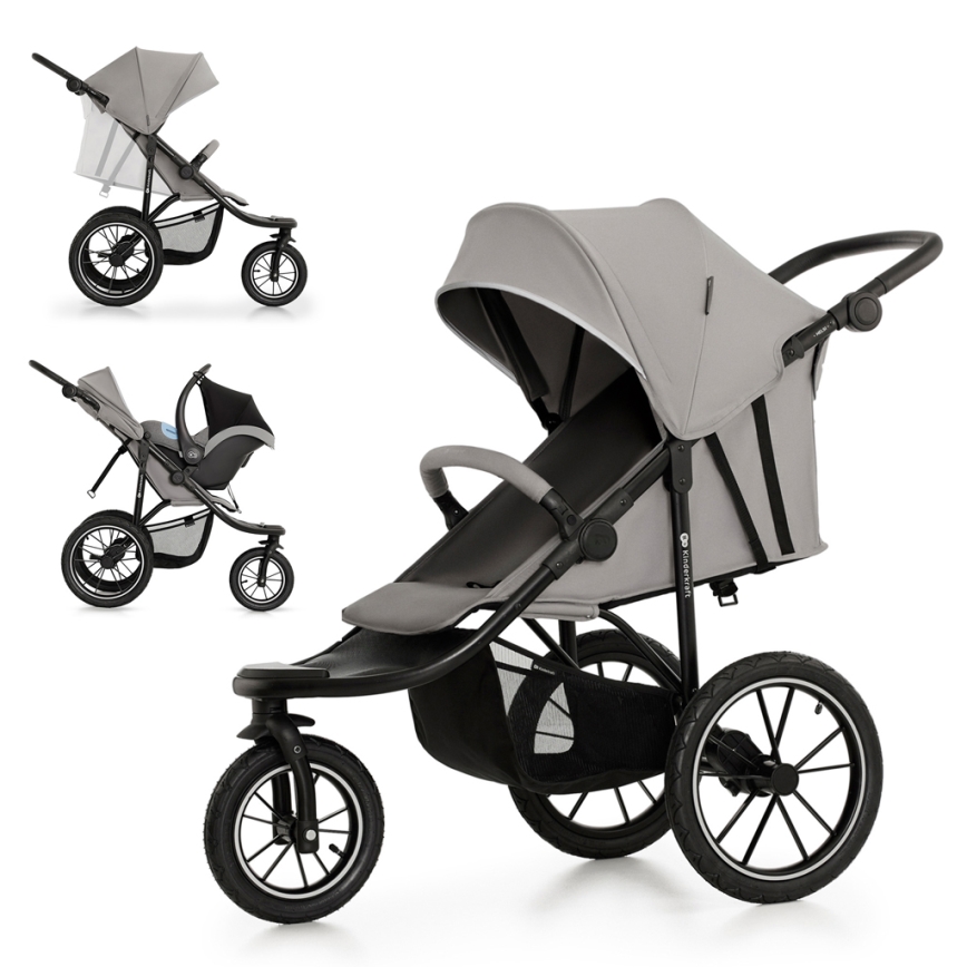 KINDERKRAFT - Stroller HELSI2 grey
