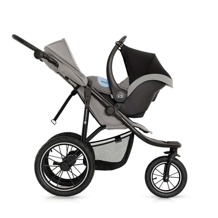 KINDERKRAFT - Stroller HELSI2 grey