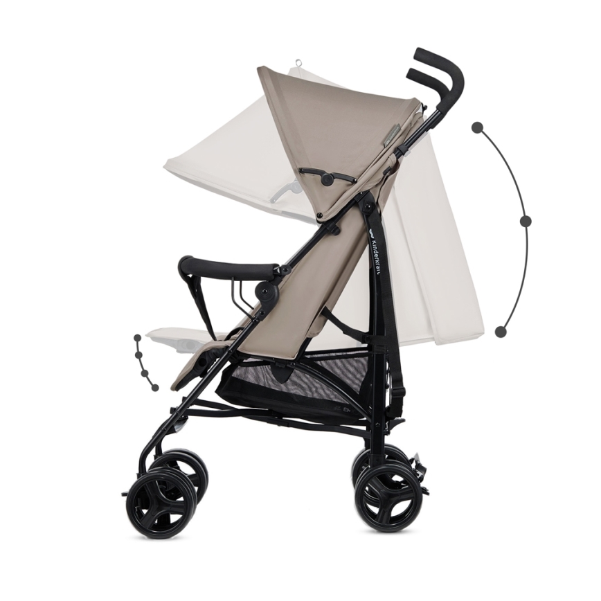 KINDERKRAFT - Stroller TIK beige