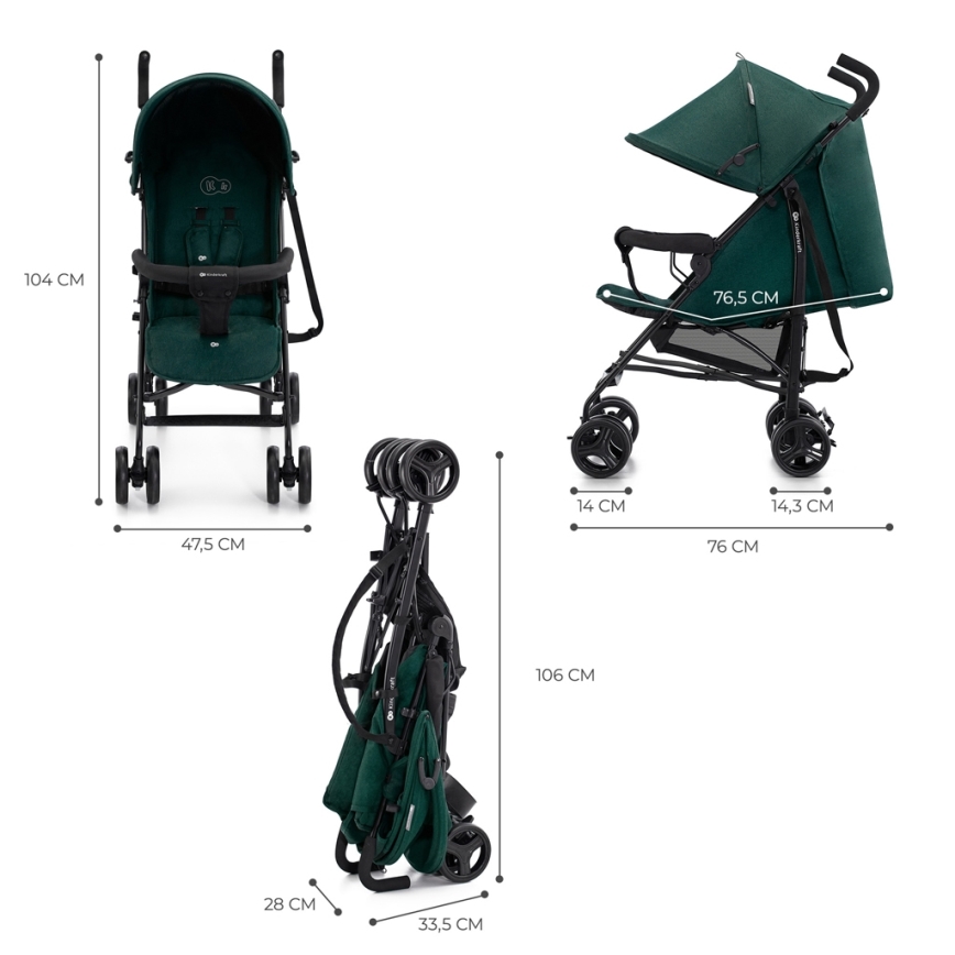 KINDERKRAFT - Stroller TIK beige