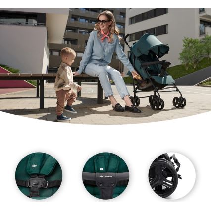 KINDERKRAFT - Stroller TIK Green forest