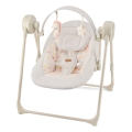 KINDERKRAFT SWINGEE Baby Swing with Music, Beige, 4xAAA/230V