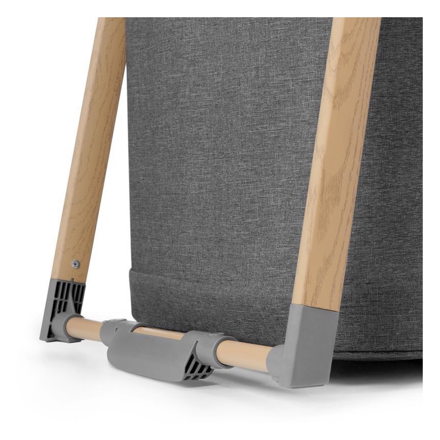 KINDERKRAFT - Travel crib 4in1 SOFI grey