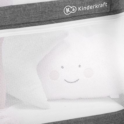 KINDERKRAFT - Travel crib 4in1 SOFI grey